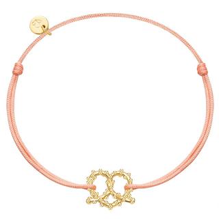 Glanzstücke München  Femme Bracelet Bretzel coeur 