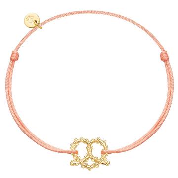 Femme Bracelet Bretzel coeur