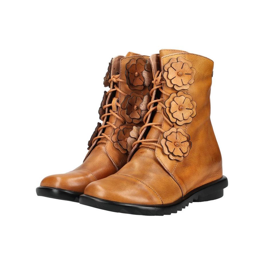 Laura Vita Bottines à lacets floraux  