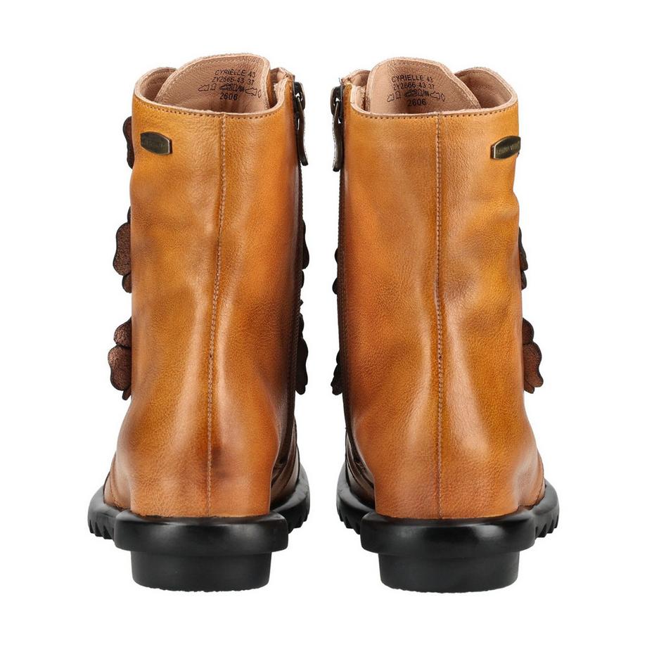 Laura Vita Bottines à lacets floraux  
