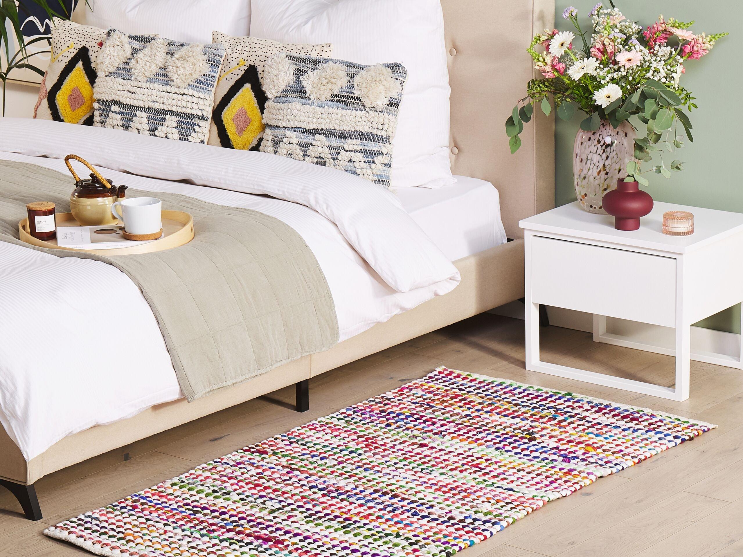 Beliani Tapis en Polyester Boho BELEN  