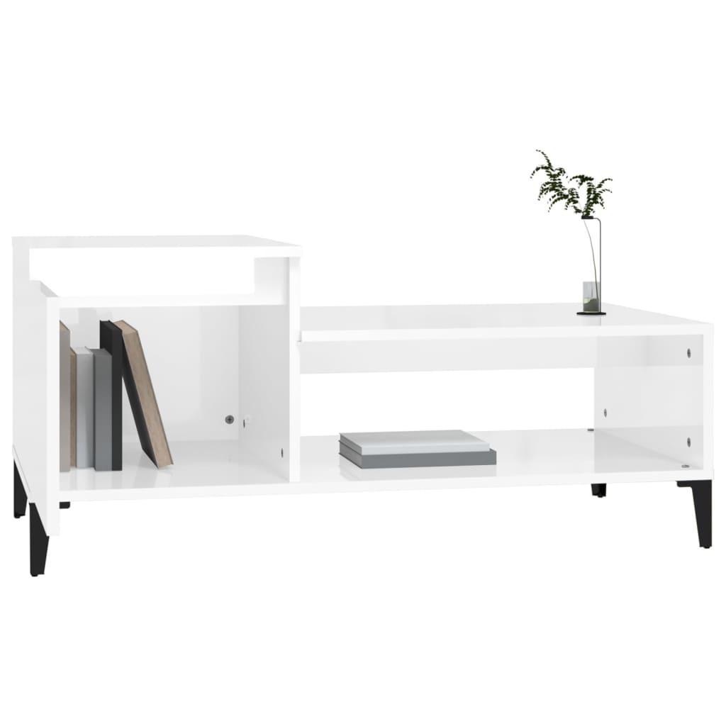 VidaXL Table basse bois d'ingénierie  