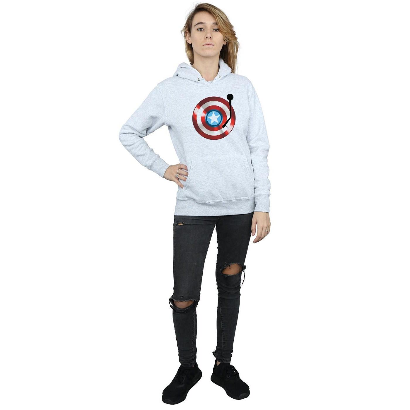 MARVEL  Captain America Turntable Kapuzenpullover 