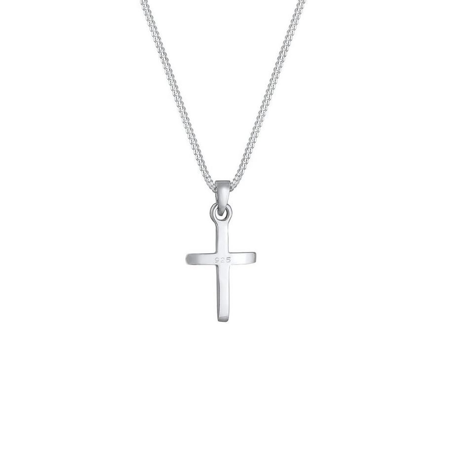 Elli  Halskette Kreuz Symbol Anhänger Religion 925 Silber 
