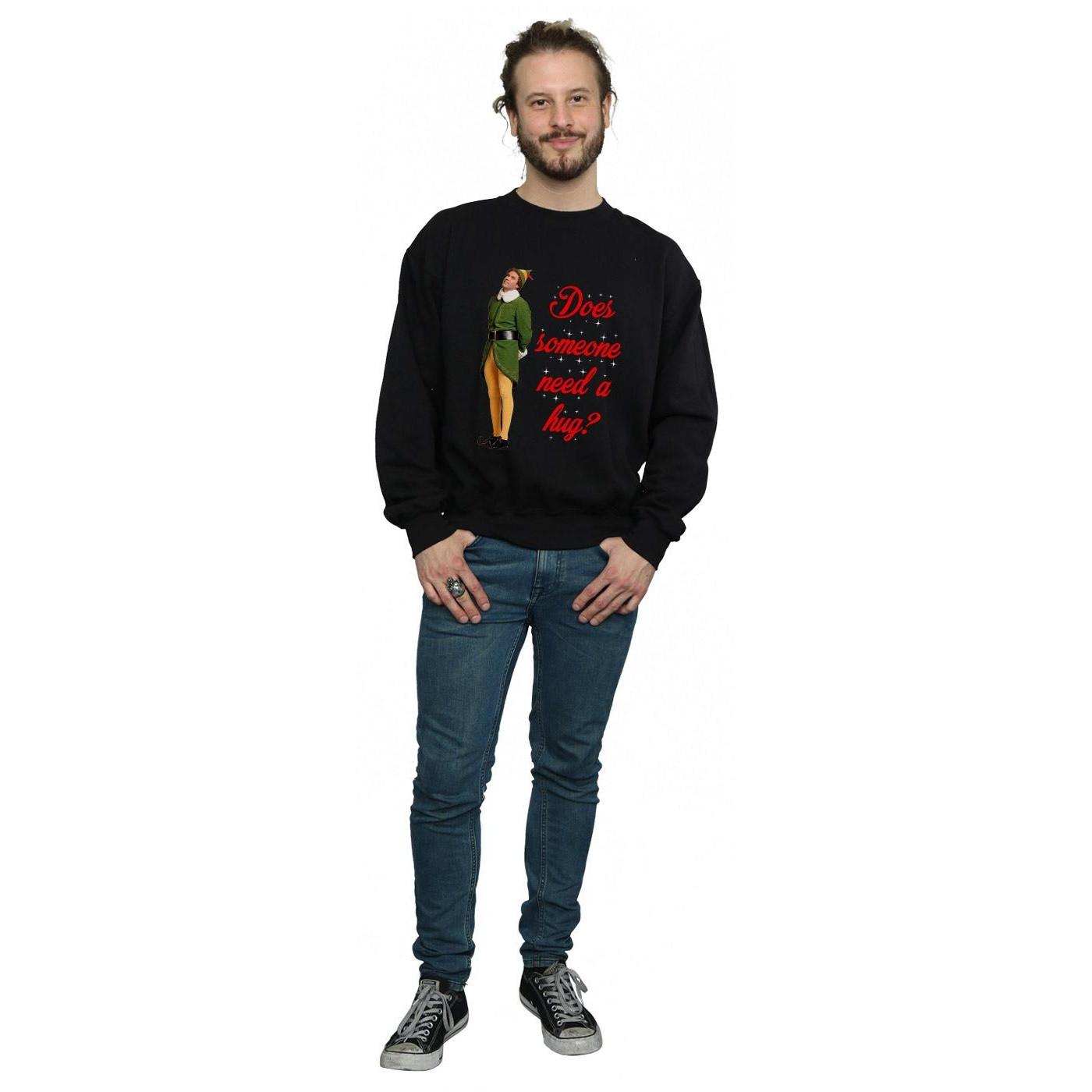 Elf Does Someone Need A Hug Sweatshirt  