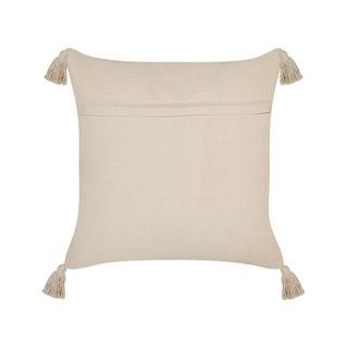 Beliani Coussin en Coton Boho ARALIA  