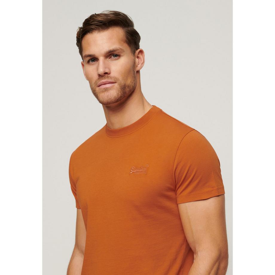 Superdry Essential besticktes Logo Bio-Baumwoll T-Shirt  
