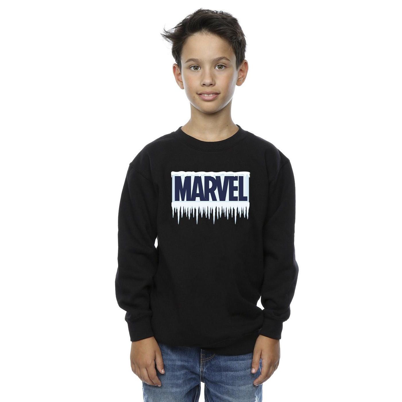 MARVEL  Icicle Logo Sweatshirt 