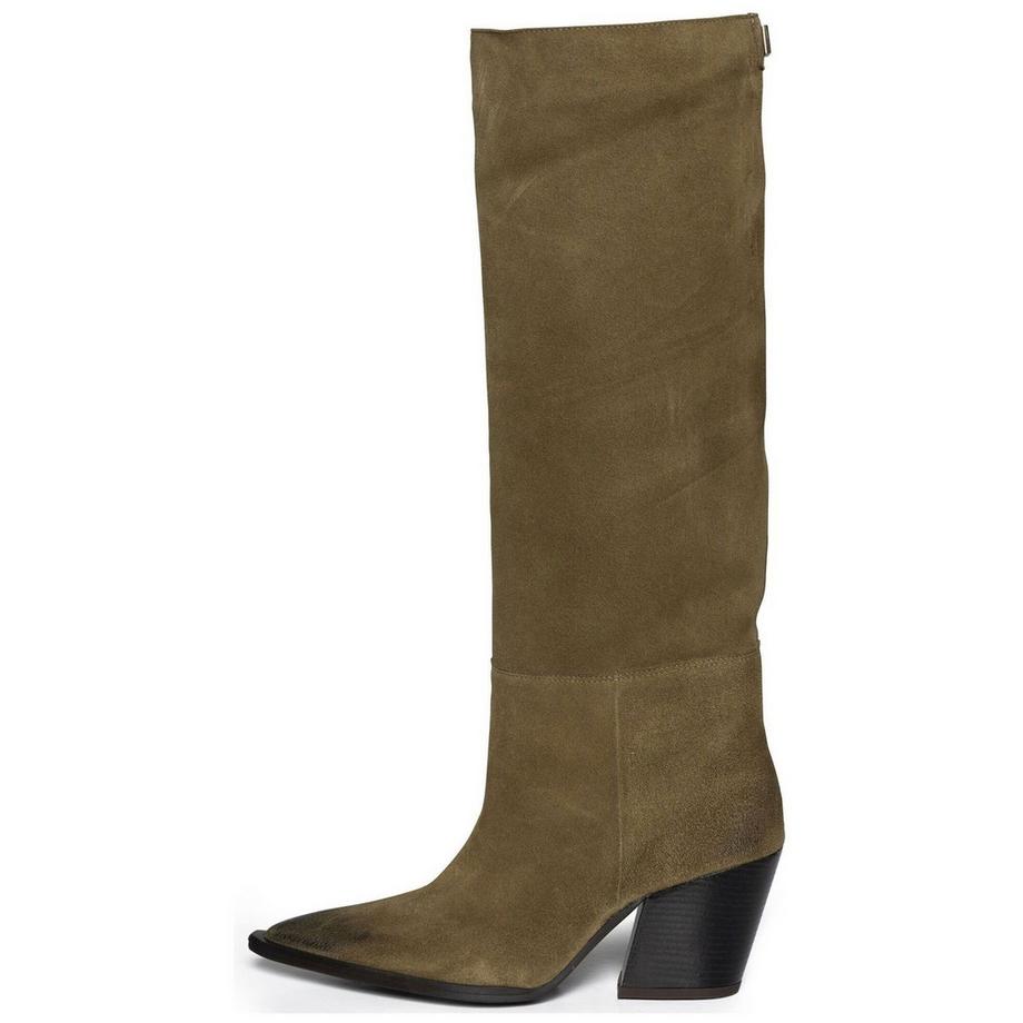 STEVE MADDEN Bottes mi-mollet à bout pointu et talon bloc  