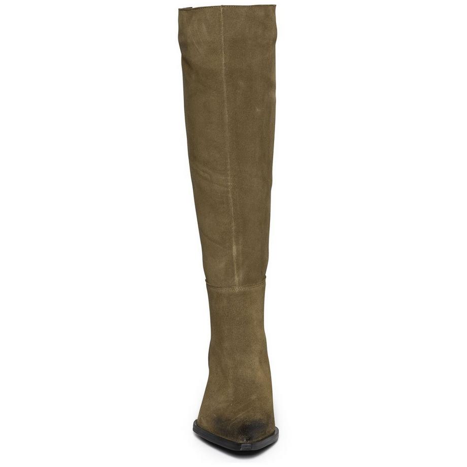 STEVE MADDEN Bottes mi-mollet à bout pointu et talon bloc  