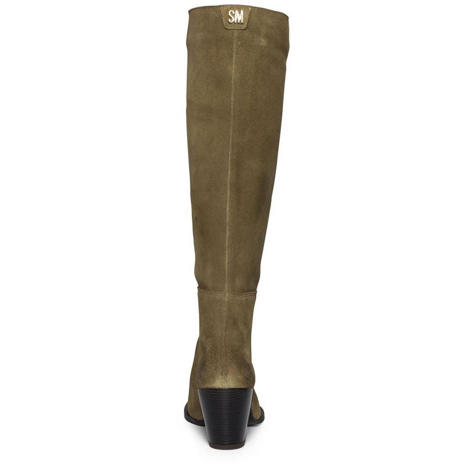 STEVE MADDEN Bottes mi-mollet à bout pointu et talon bloc  