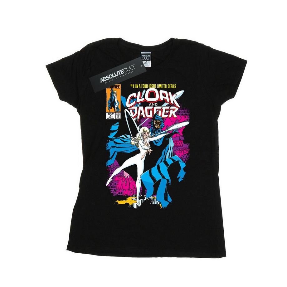 MARVEL Cloak and Dagger Comic Cover T-Shirt  