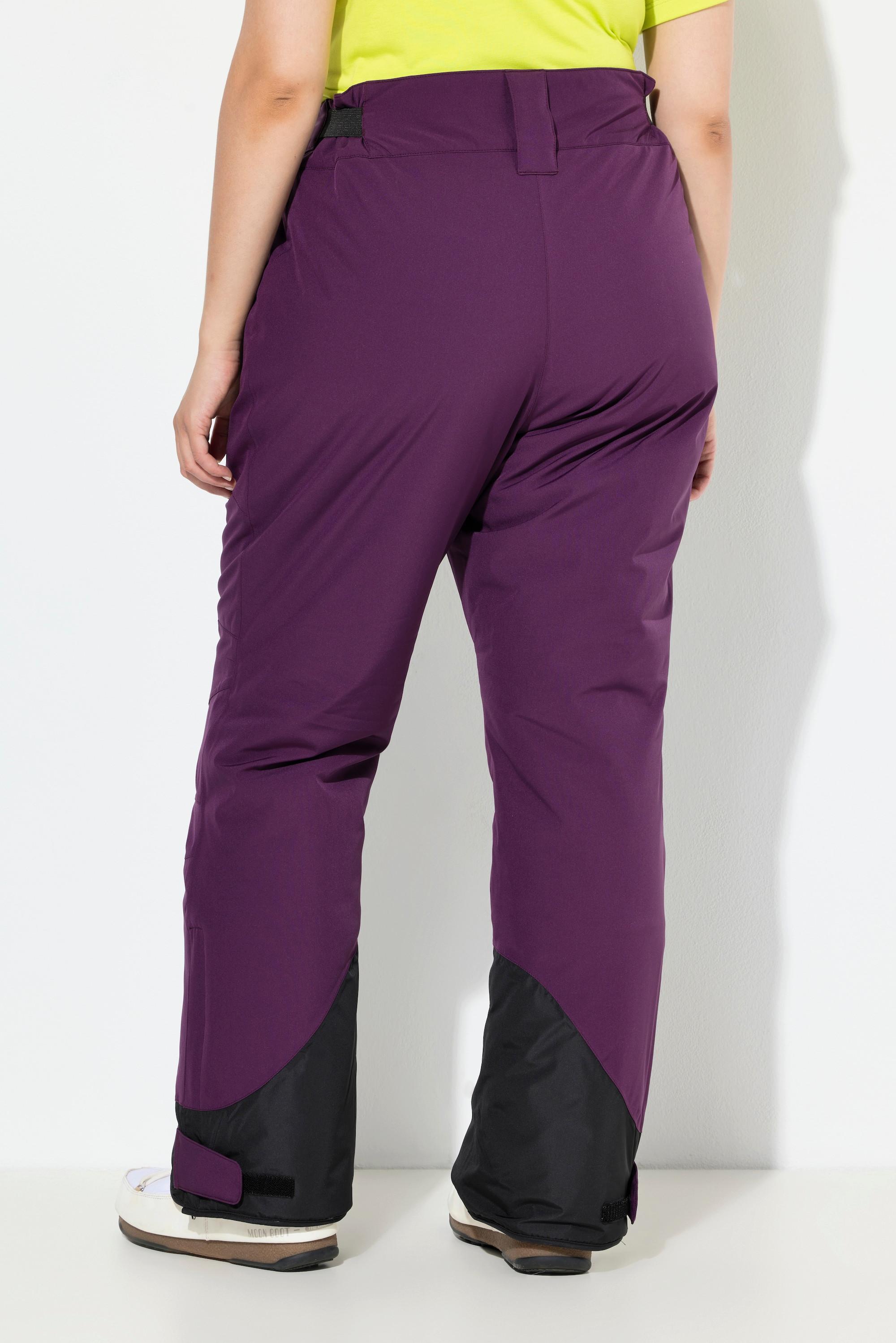 Ulla Popken HYPRAR Pantaloni da sci impermeabili con linguette a strappo  