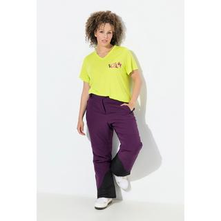 Ulla Popken HYPRAR Pantaloni da sci impermeabili con linguette a strappo  