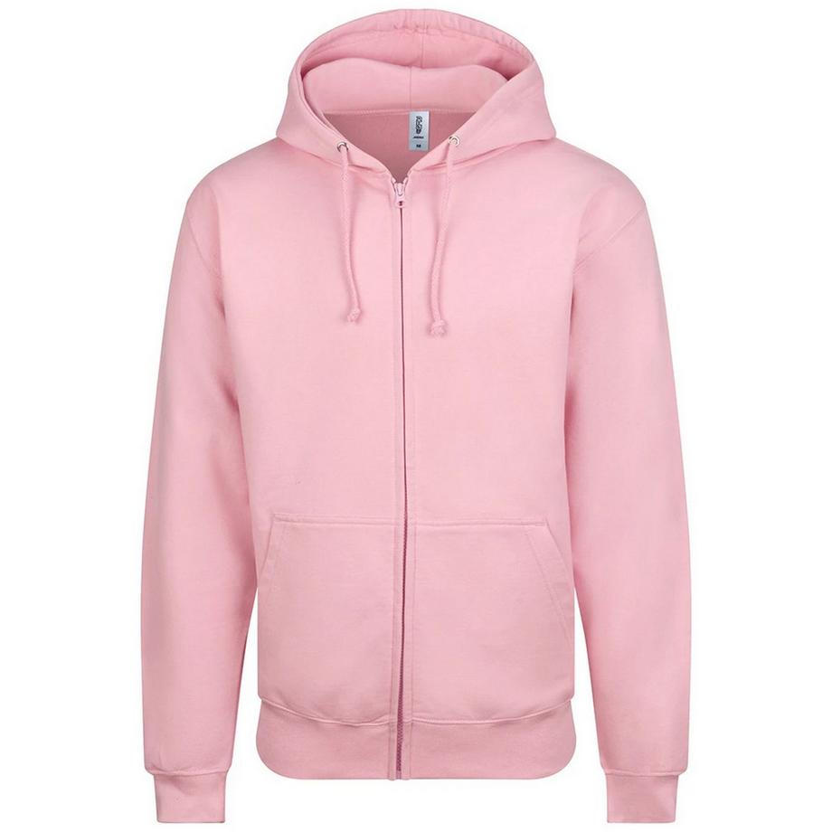 Sweatshirt à capuche et fermeture zippée