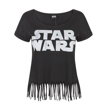 Fransen TShirt mit Star Wars Logo