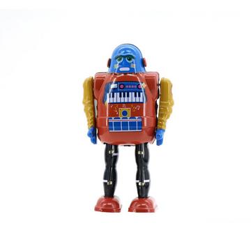 Blech Roboter, Robot Piano Bot, Mr&Mrs TIN