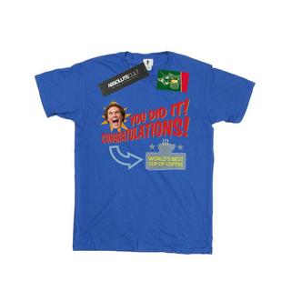 Elf T-Shirt World's Best Coffee  