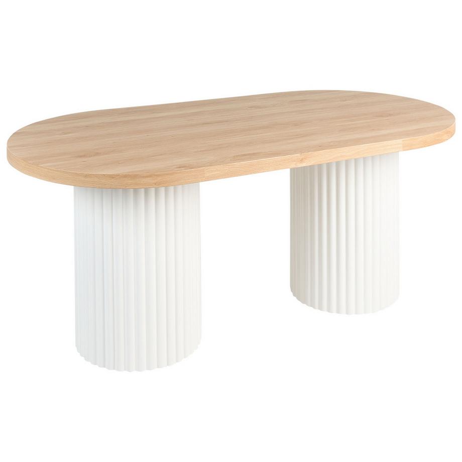 Beliani Esstisch aus MDF-Platte Boho SHERIDAN  