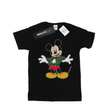 Mickey Mouse Christmas Jumper Stroke TShirt