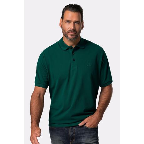 JP1880  Poloshirt, Basic, Bauchfit, Halbarm, Piqué 