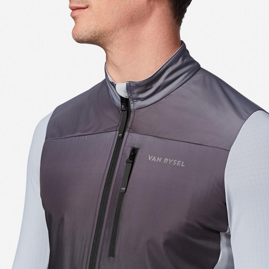 VAN RYSEL  Maglia maniche lunghe uomo ciclismo transizione poliestere 