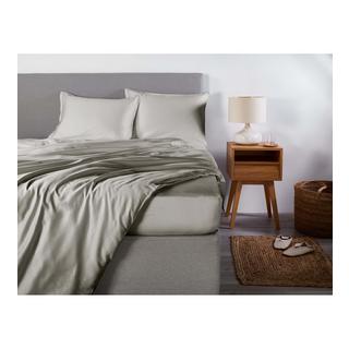 Living Home Uni Satin 100 Kissenbezug  