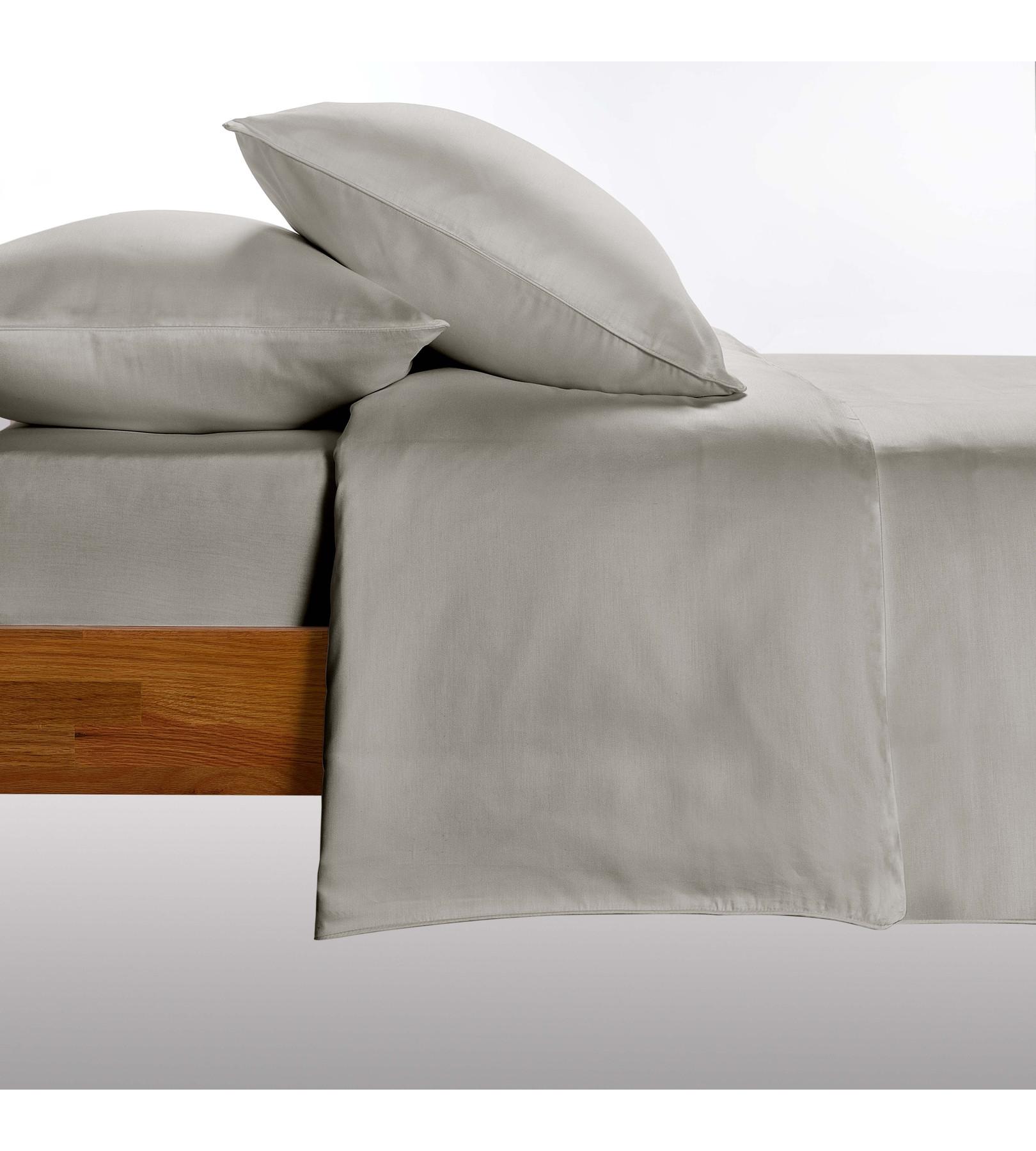 Living Home Uni Satin 100 Kissenbezug  