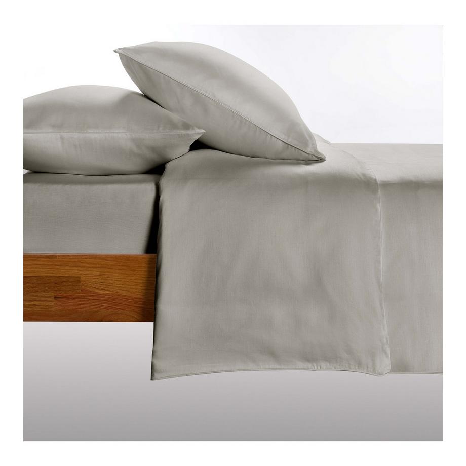 Living Home Uni Satin 100 Kissenbezug  