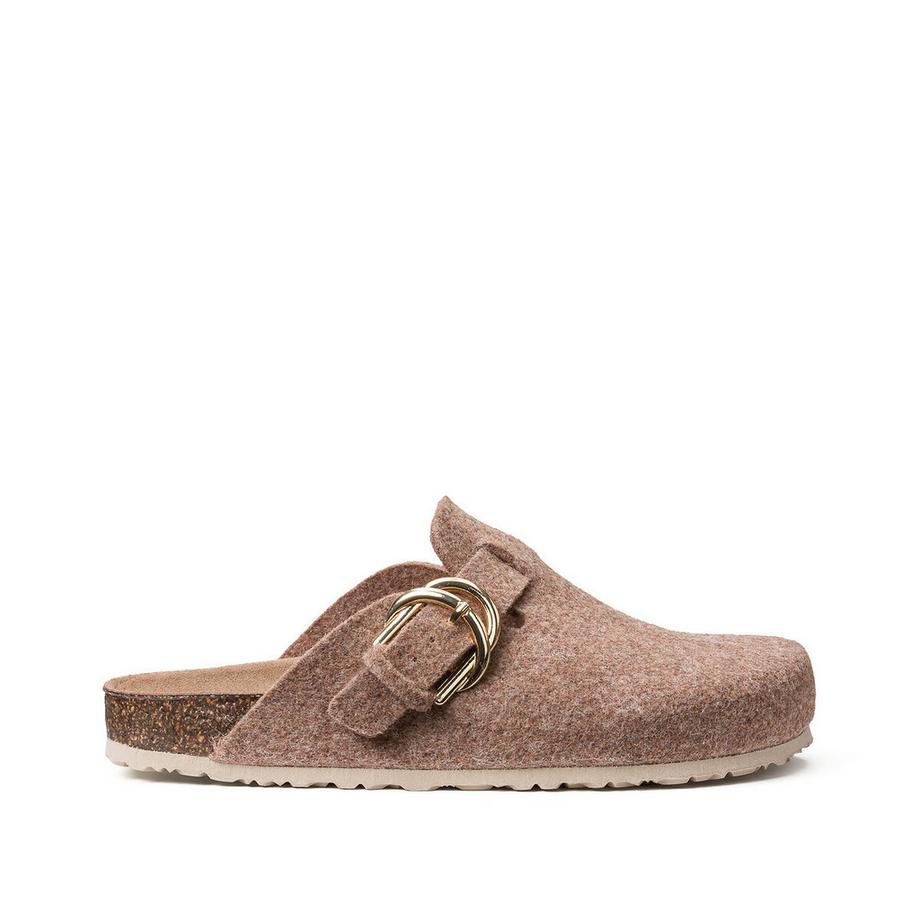 La Redoute Collections Mules in Feltro con Fibbia  
