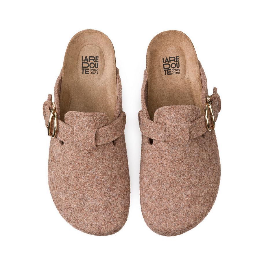 La Redoute Collections Mules in Feltro con Fibbia  