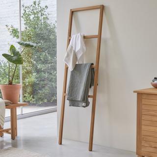 Tikamoon Porte serviette en teck massif Galyno  