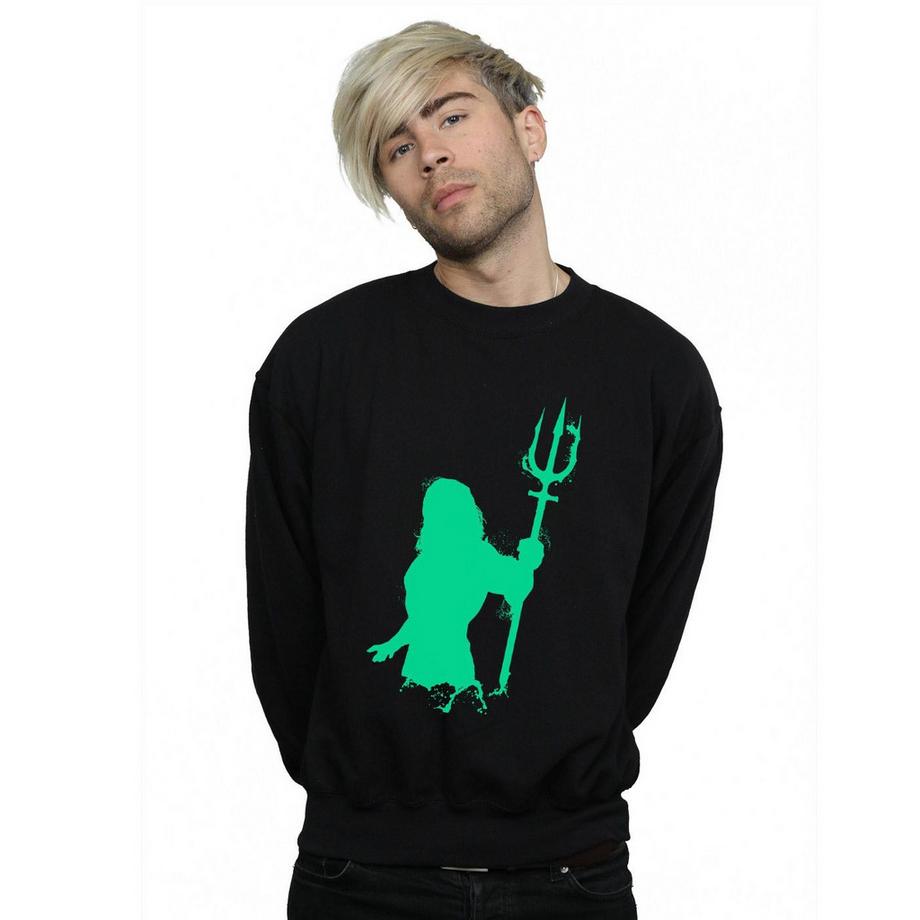 DC COMICS Aquaman Silhouette Sweatshirt  