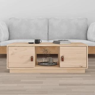 VidaXL Table basse bois  