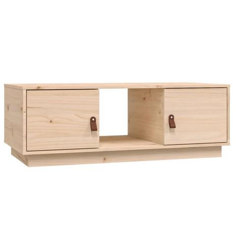 VidaXL Table basse bois  