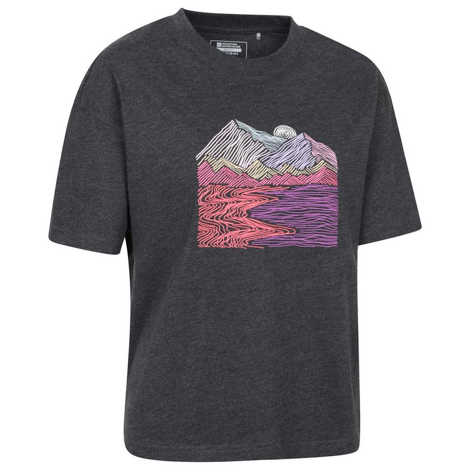 Mountain Warehouse T-Shirt Imprimé Montagne  