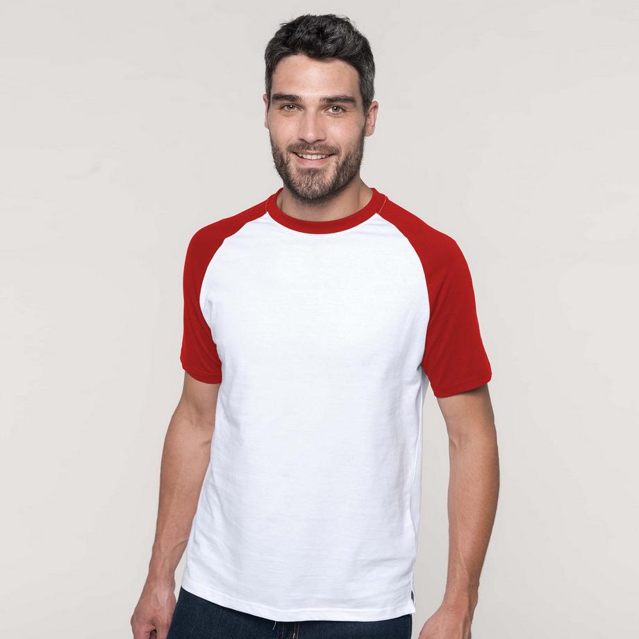 Kariban  T-ShirtDe Baseball À Manches Courtes 