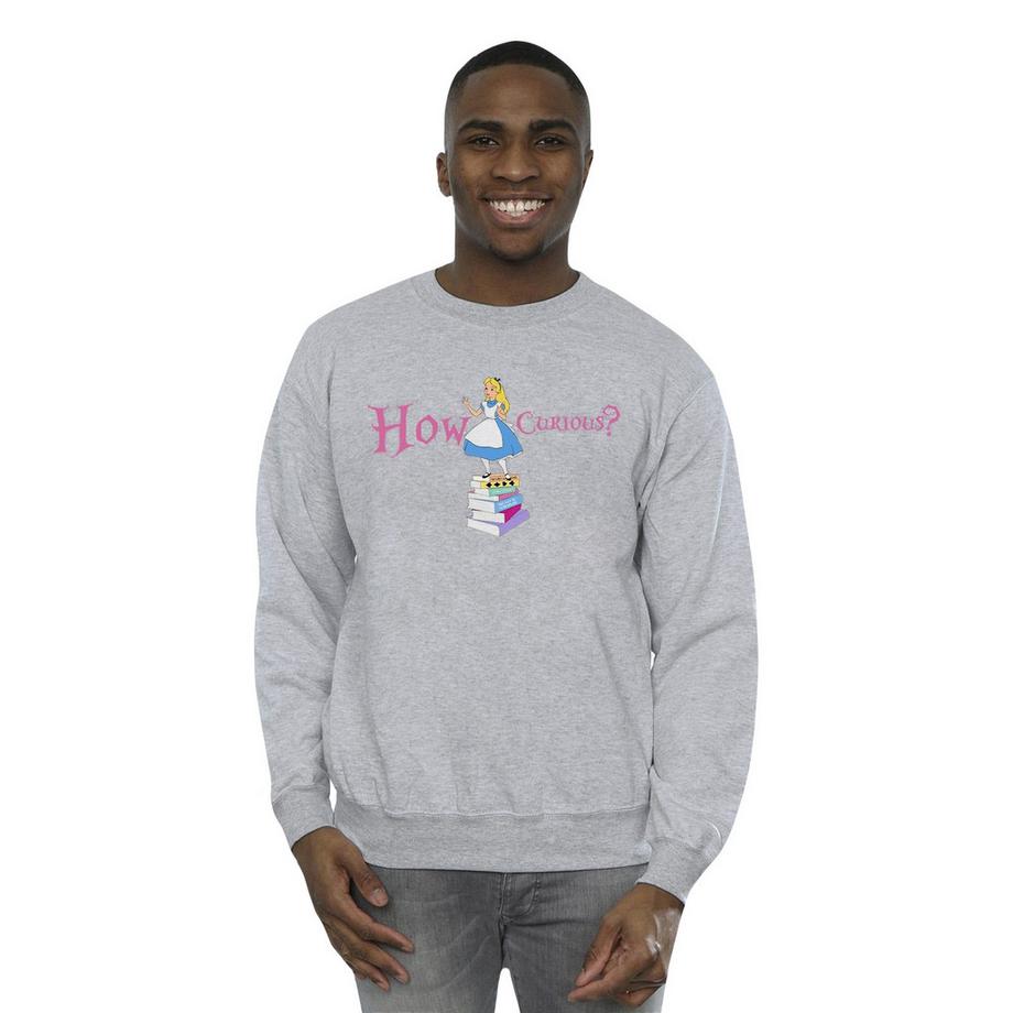 Disney Alice Au Pays Des Merveilles How Curious Sweatshirt  