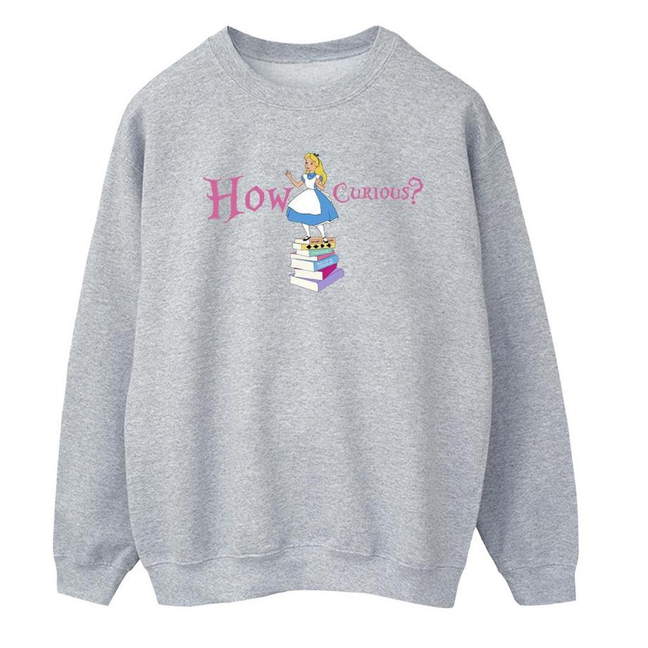 Disney Alice Au Pays Des Merveilles How Curious Sweatshirt  