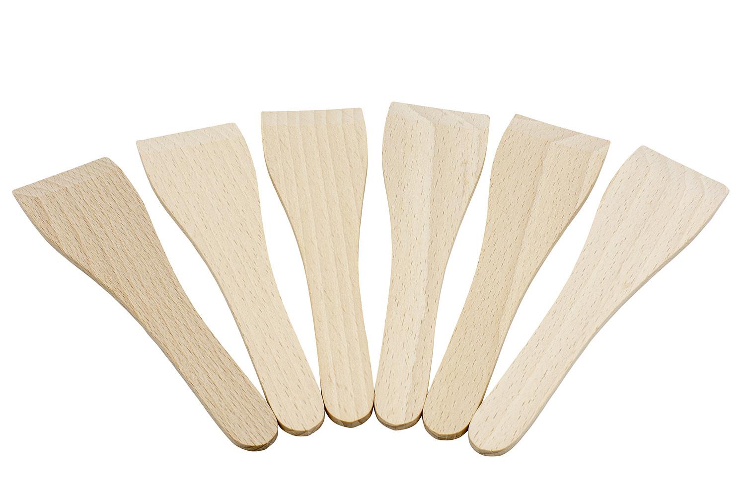 Kadastar  Kadastar 100296 Spatule de cuisine Spatules et raclettes de cuisine Hêtre 6 pièce(s) 