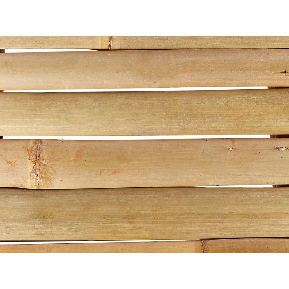 Beliani Outdoor Couchtisch aus Bambusholz Boho CERRETO  