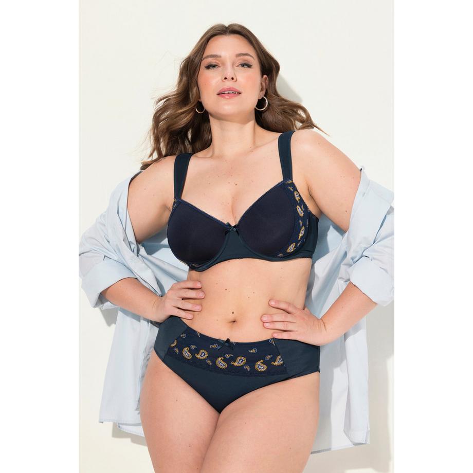Ulla Popken Bügel-BH Paisley Spacer-Schalen  