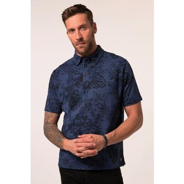 Poloshirt, Halbarm, Alloverprint