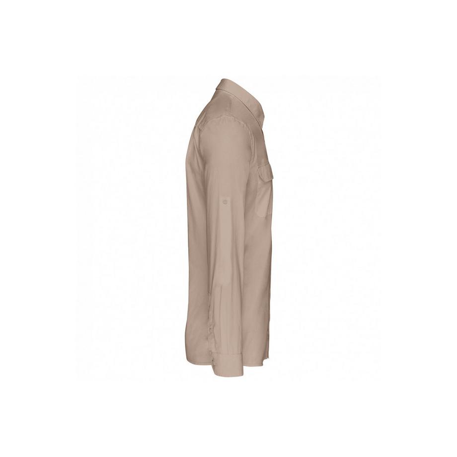 Kariban Safari Camicia Maniche Lunghe  