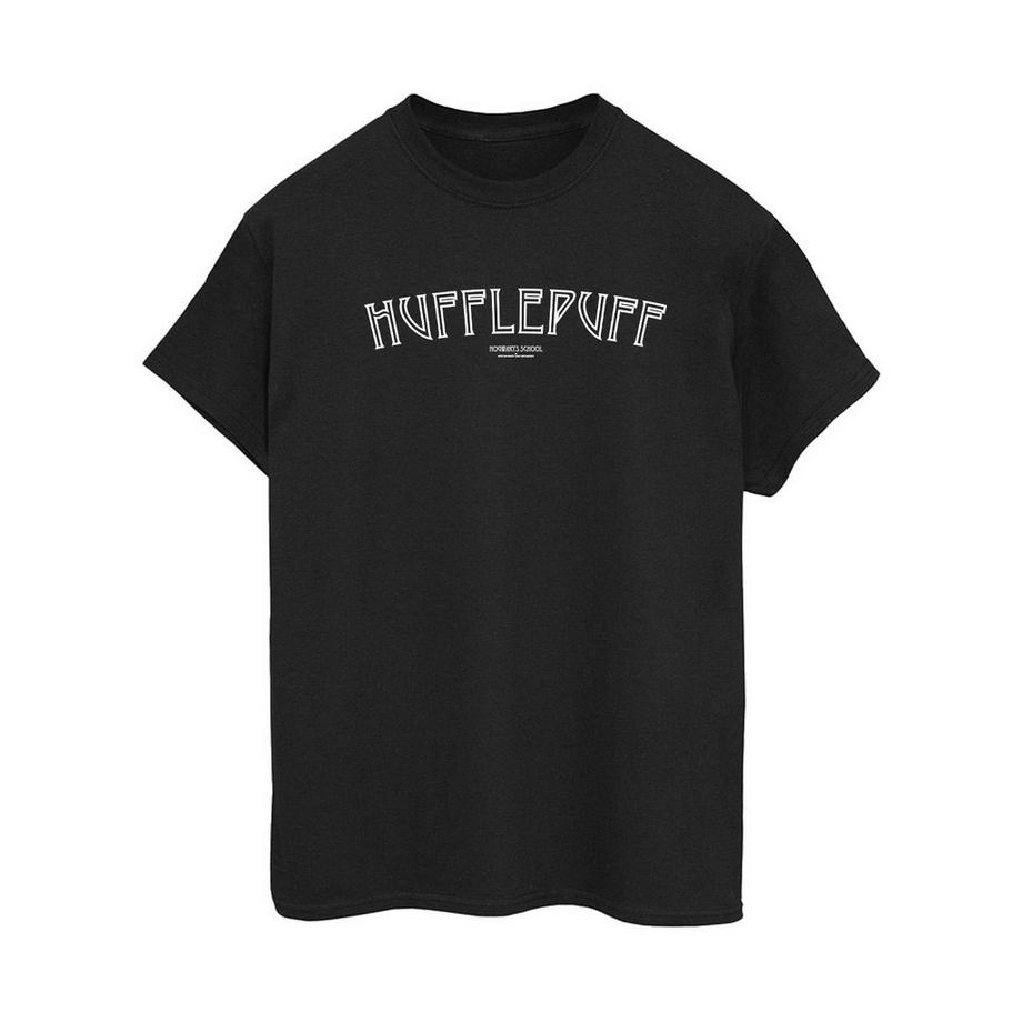 Harry Potter Hufflepuff Grafikdruck T-Shirt  