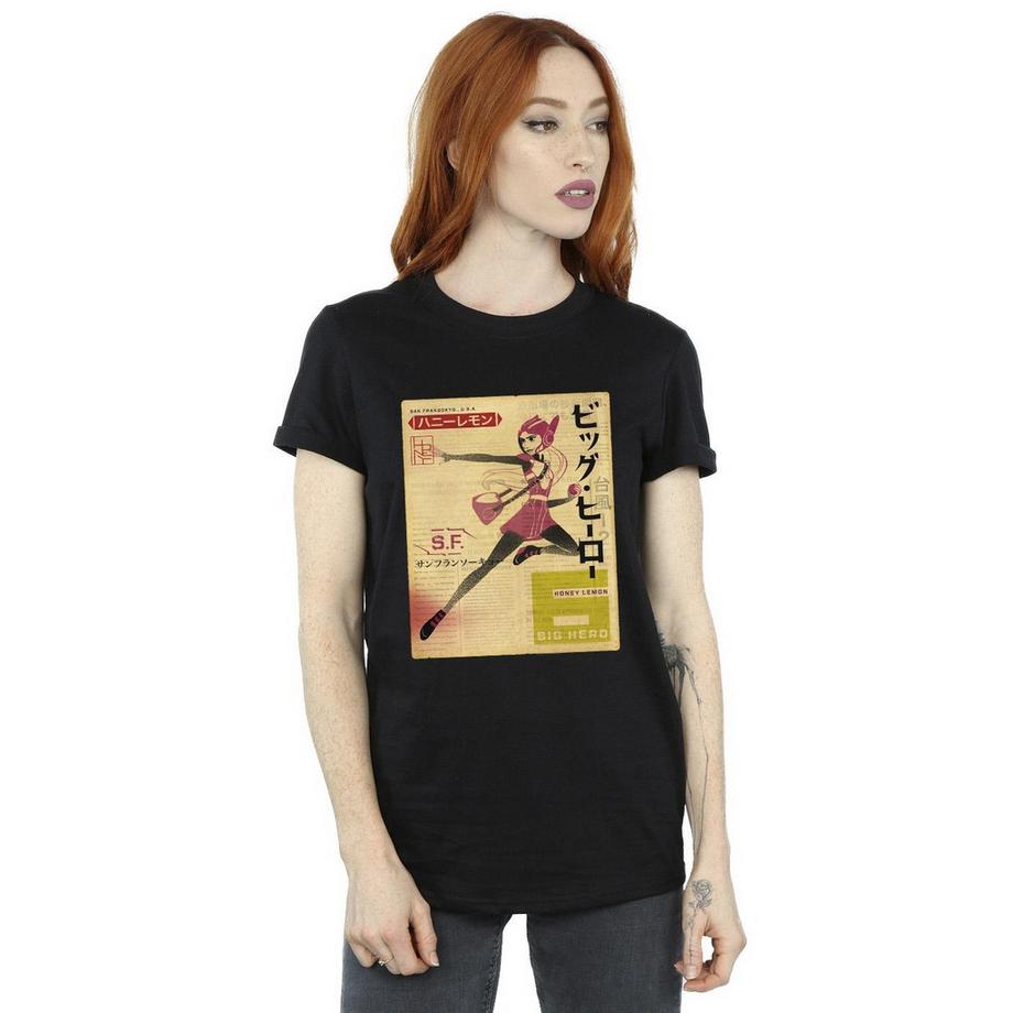 Disney Big Hero 6 Honey Lemon T-Shirt Stampata  