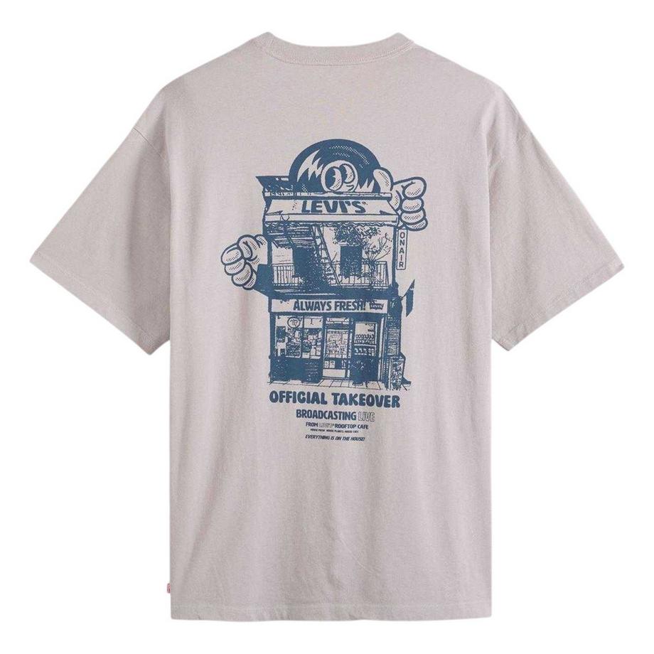 Levis Music City T-Shirt Kurzärmelig  