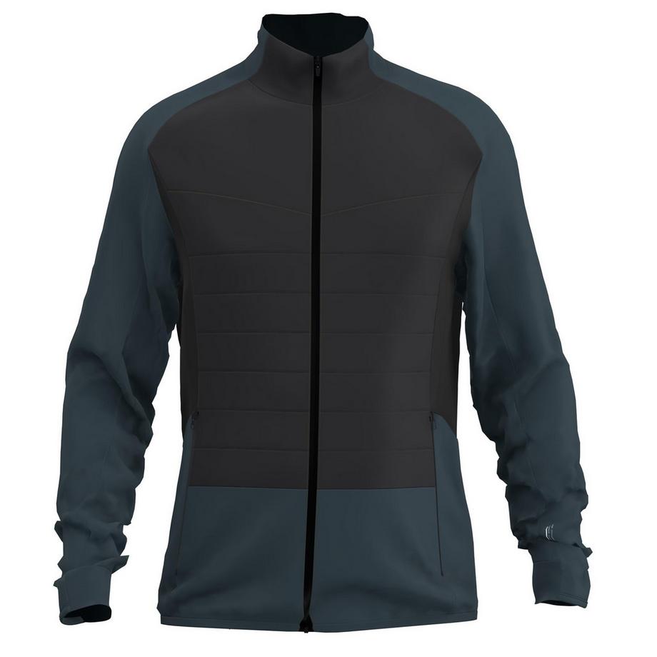 WEDZE  Langlaufjacke warm und atmungsaktiv , XCS 500, dunkelgrün 