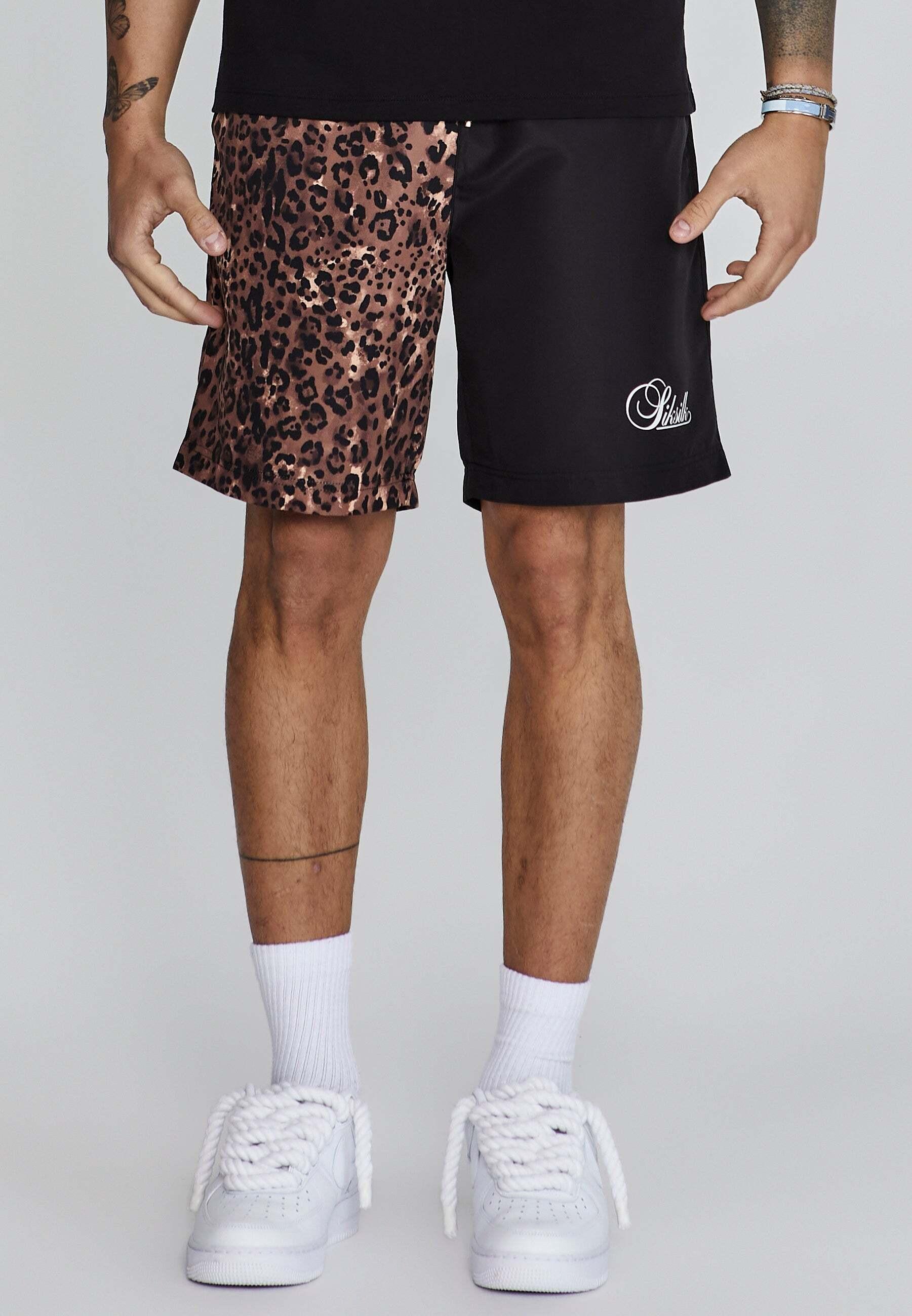 Sik Silk  Short Animal Print Shorts 