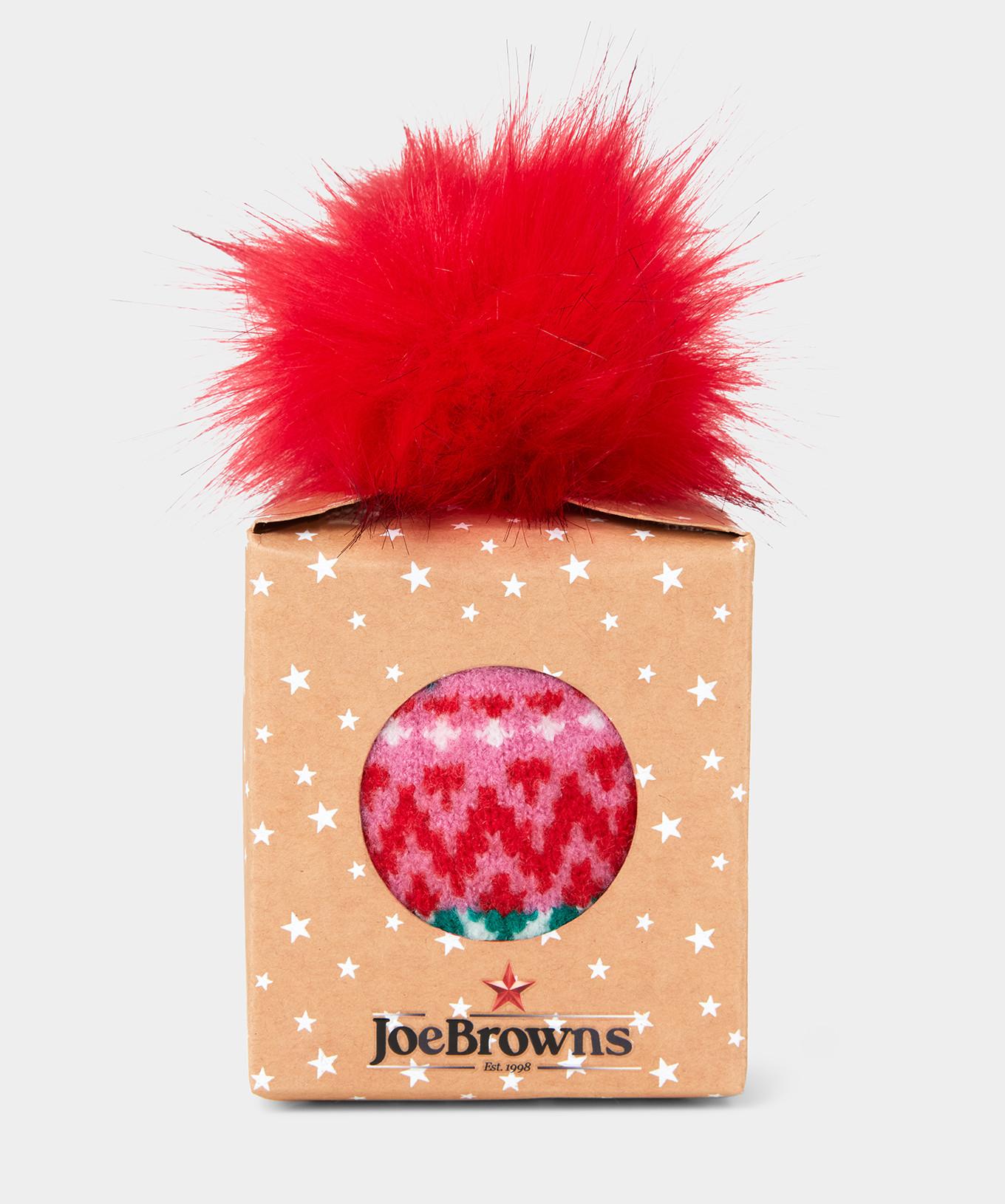 Joe Browns  Fair Isle Bommelmütze Geschenkbox 